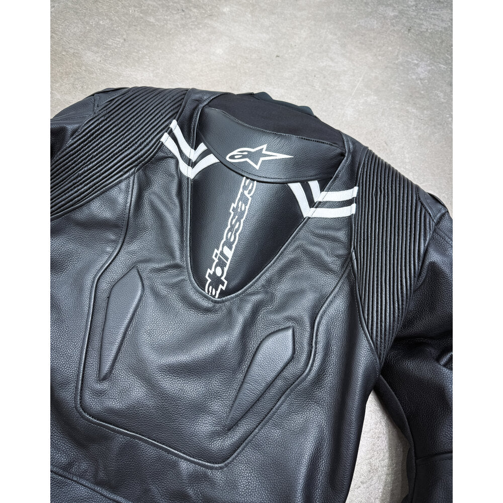 ALPINESTARS HUMP-STYLE LEATHER JACKET (GENUINE LEATHER)