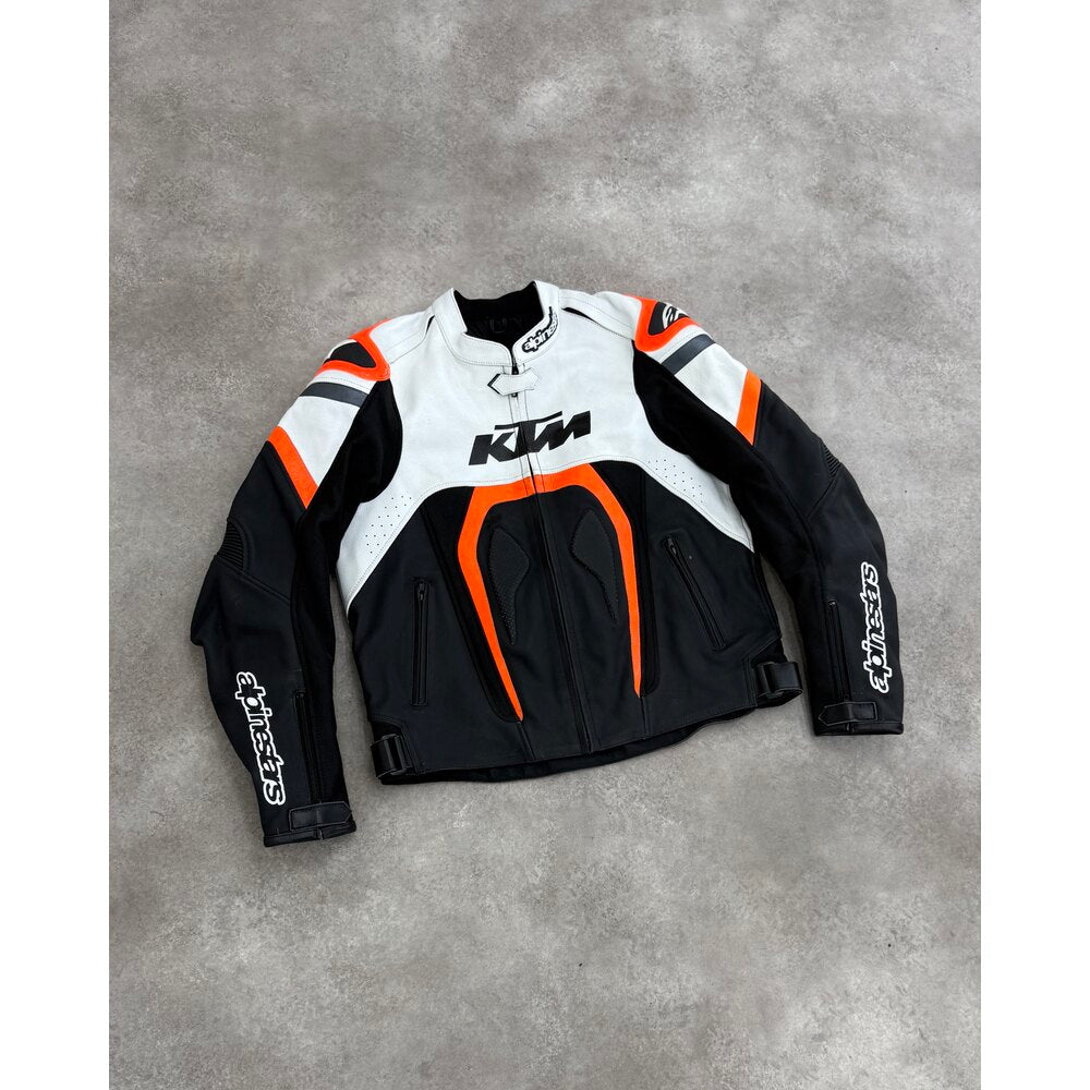 ALPİNESTARS KTM JACKET ( GENUINE LEATHER )