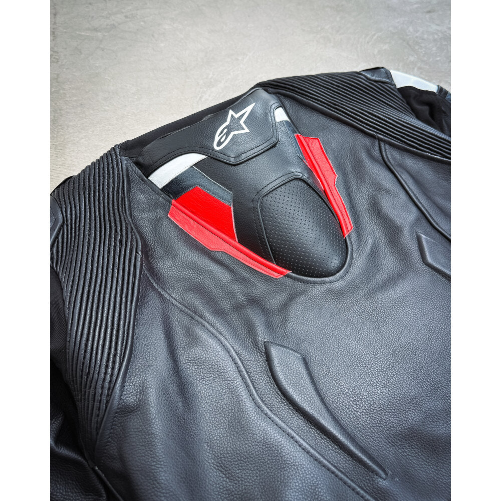 ALPINESTARS HUMP-STYLE LEATHER JACKET (GENUINE LEATHER)