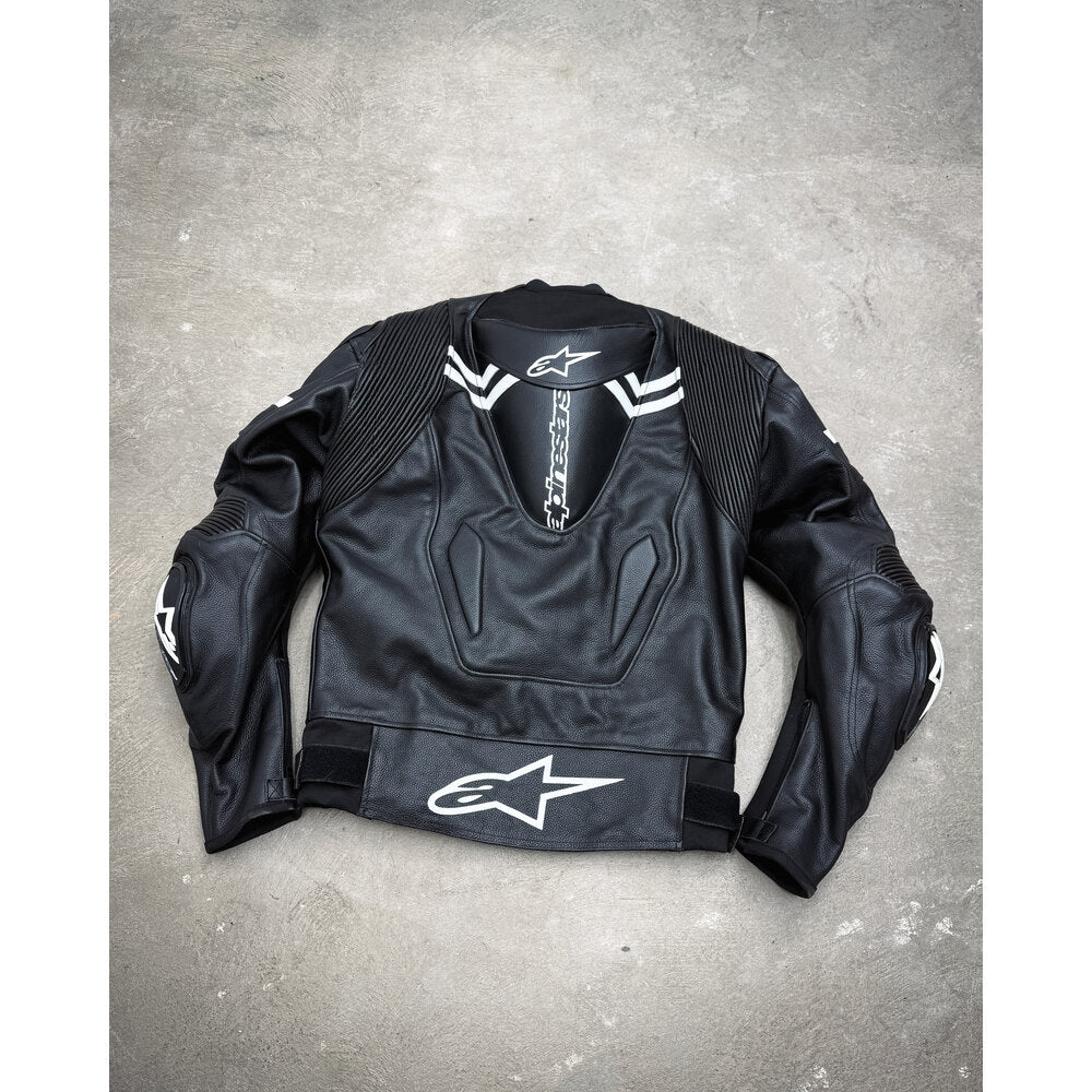 ALPINESTARS HUMP-STYLE LEATHER JACKET (GENUINE LEATHER)